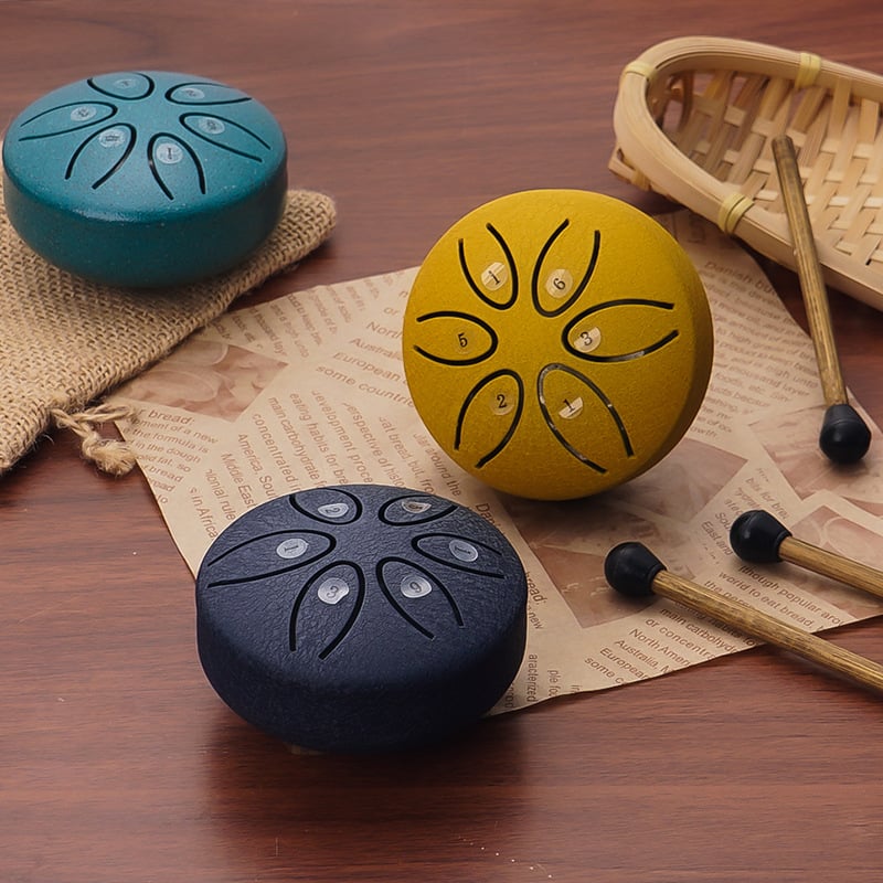 Buddha Stones Mini Steel Tongue Drum