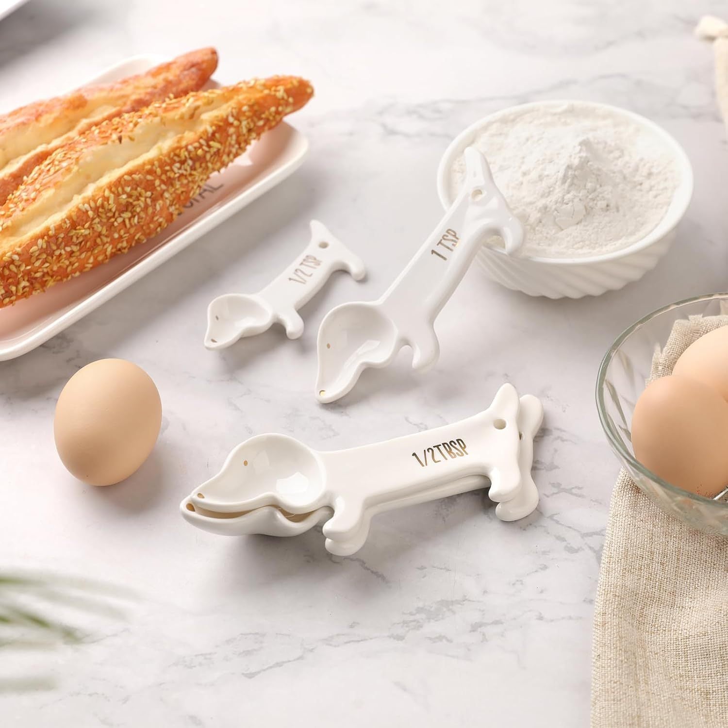 Dachshund Measuring Spoons Set ( 4 pcs )