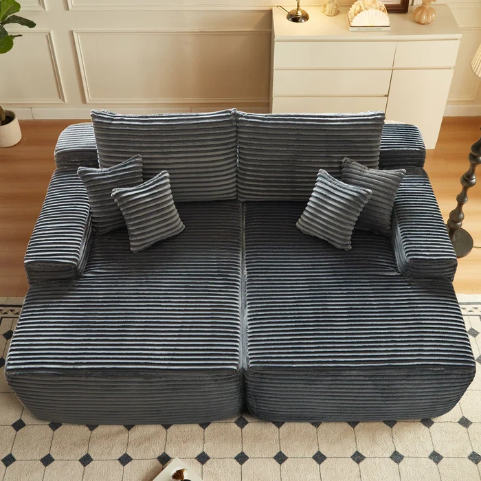 🔥Clearance Sale✨Boneless Sofa (Both Sides - 2pcs)