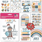 CHRISTIAN POSTERS FOR KIDS - 9 POSTERS INCLUDED