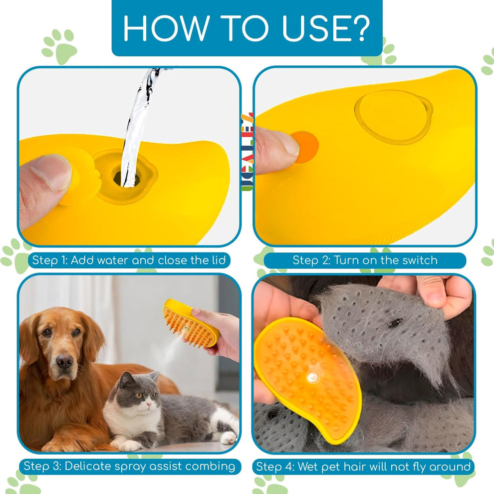 (🎅CHRISTMAS HOT SALE-49% OFF) CatCare Spa Brush
