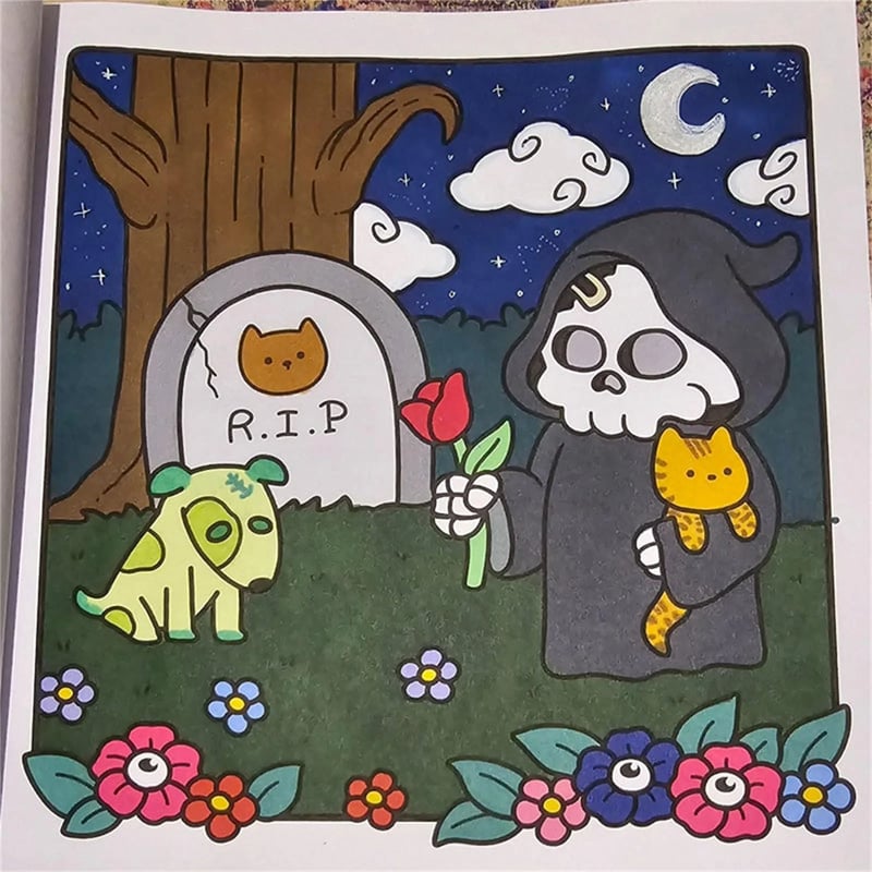 CUTE & COMFY COLORING BOOK