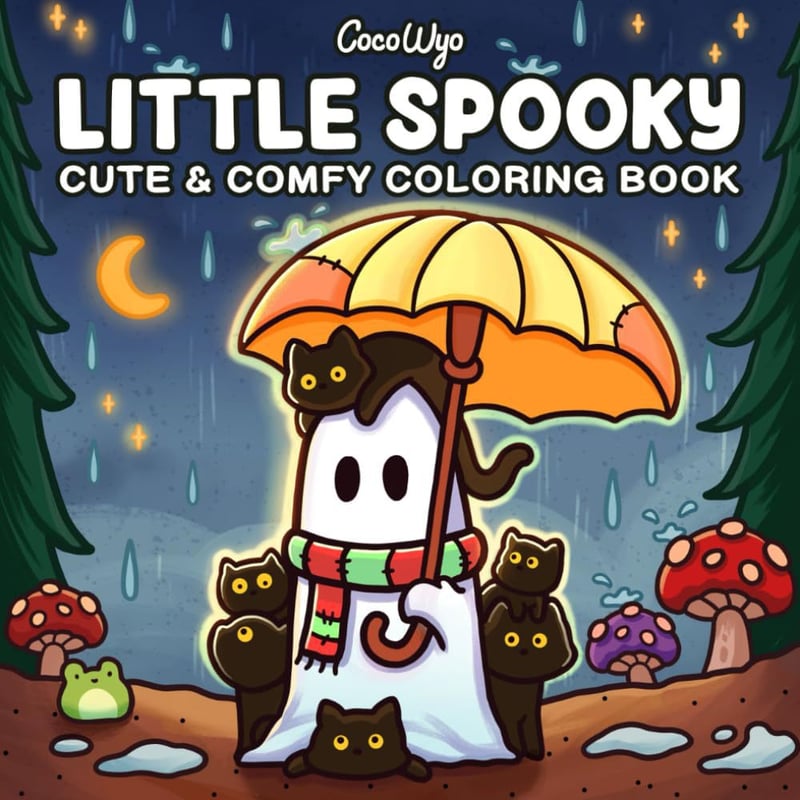 CUTE & COMFY COLORING BOOK