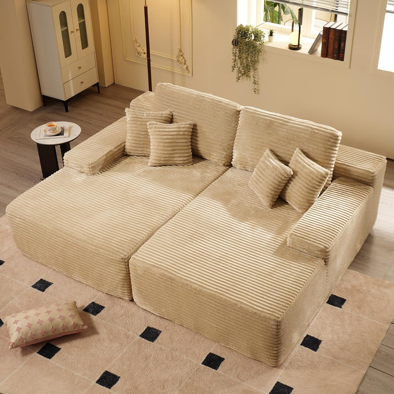 🔥Clearance Sale✨Boneless Sofa (Both Sides - 2pcs)