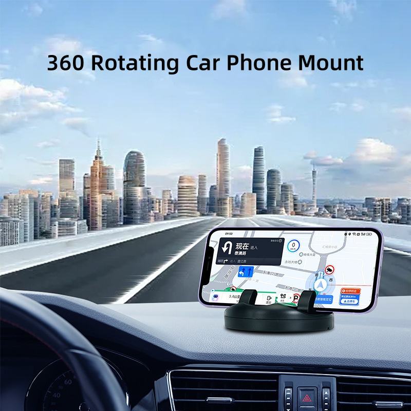 360' Rotatable Dashboard Cell Phone Holder