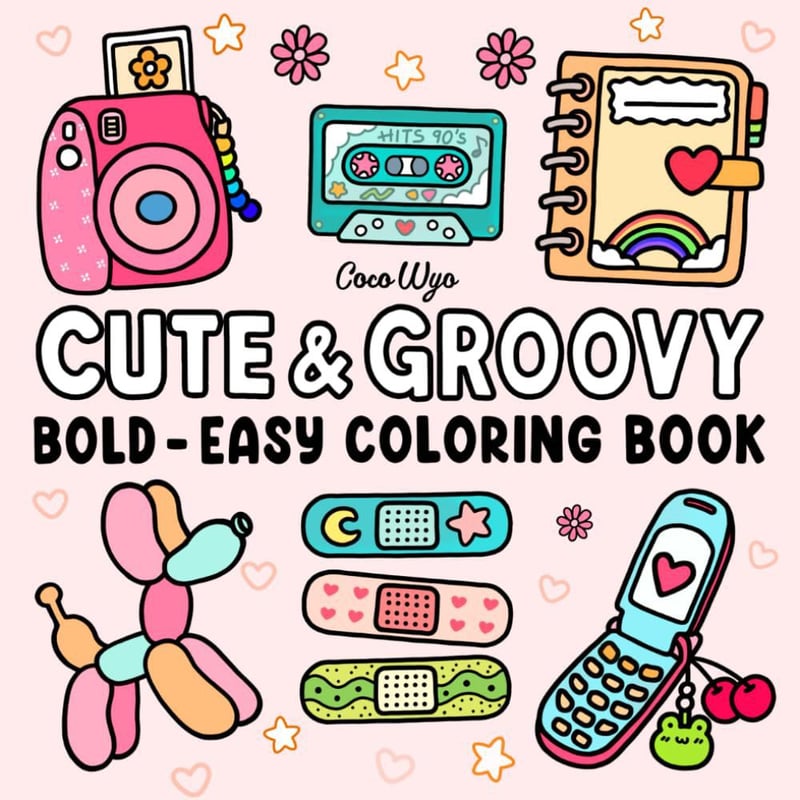 CUTE & COMFY COLORING BOOK