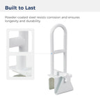 Clamp-On Tub Rail