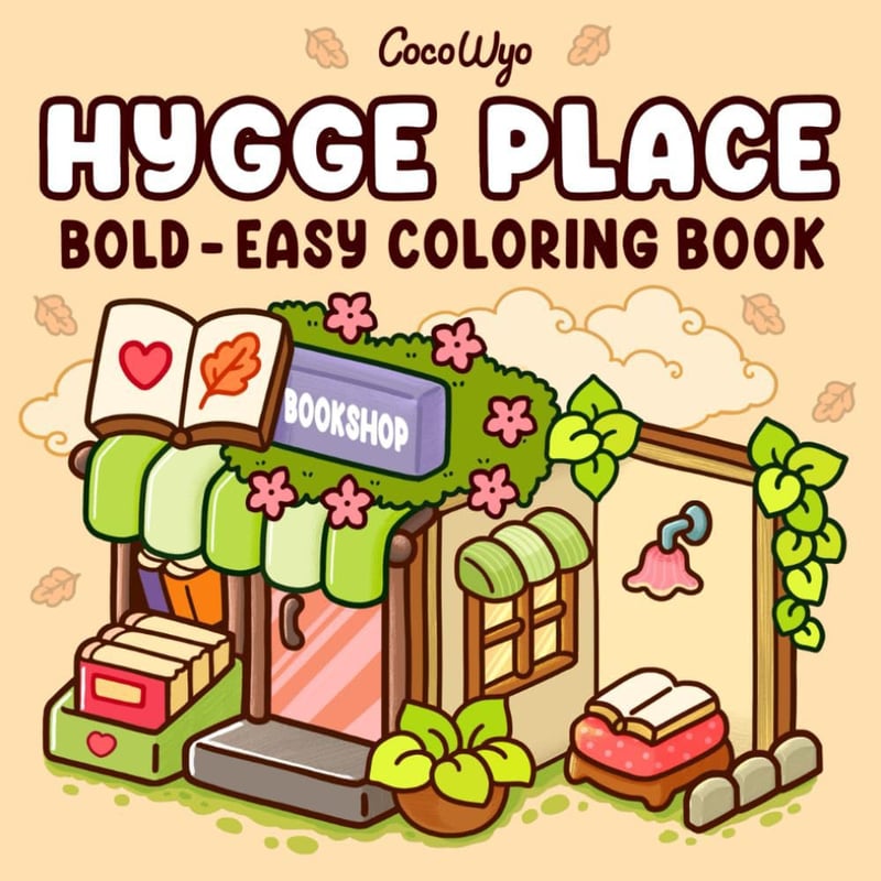 CUTE & COMFY COLORING BOOK