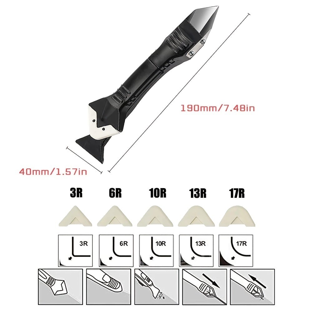 3 In 1 Ultimate Caulking Tool