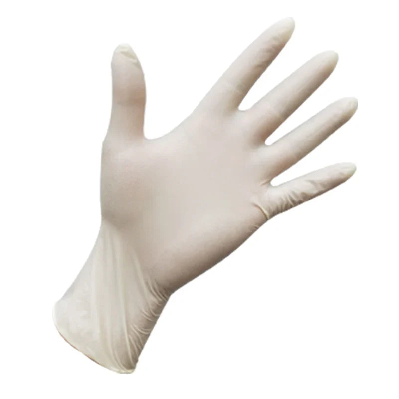 100PCS Of Disposable Black Nitrile Gloves Safety Tools For Household Cleaning