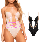 Backless Body Shaper Bra