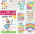 CHRISTIAN POSTERS FOR KIDS - 9 POSTERS INCLUDED