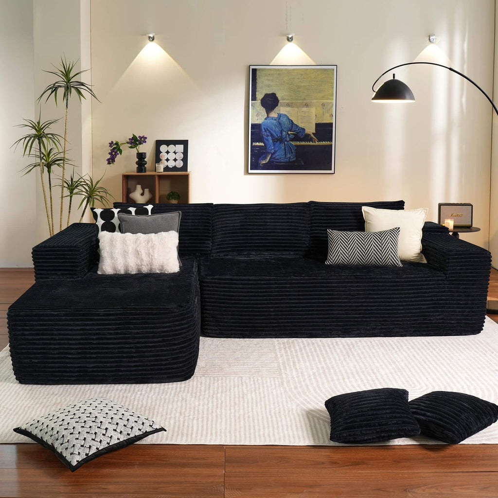 💥𝗟𝗶𝗺𝗶𝘁𝗲𝗱 𝗧𝗶𝗺𝗲 𝗢𝗳𝗳𝗲𝗿💖 Modular couch L-Shaped Sectional Sofa Set