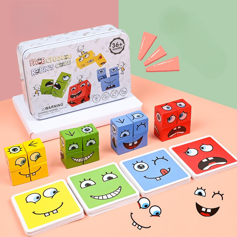 Christmas Pre-sale SAVE 49%🎄🎅3D Puzzle Face-Changing Magic Cube