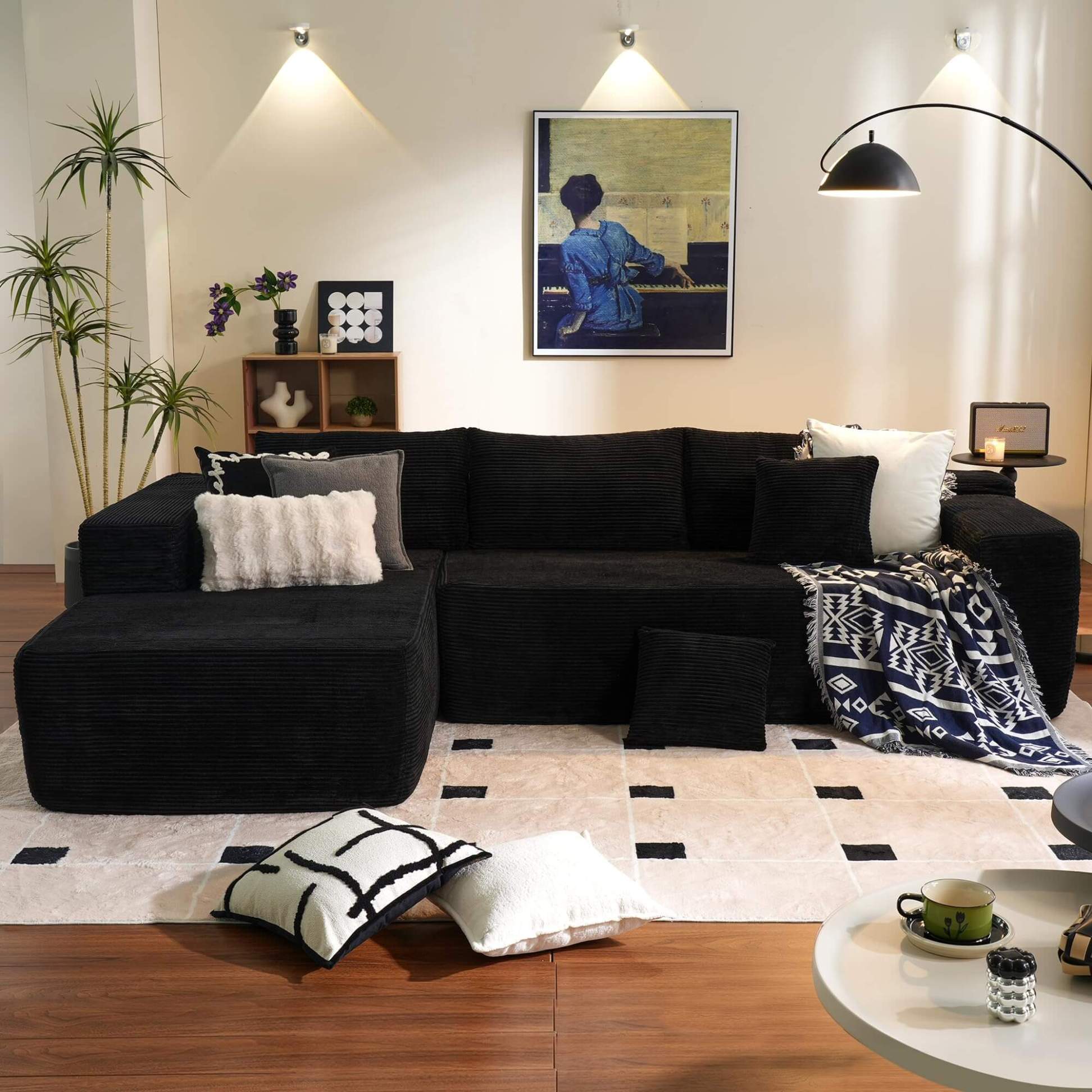 🛋️ Modular couch L-Shaped Sectional Sofa Set ✨