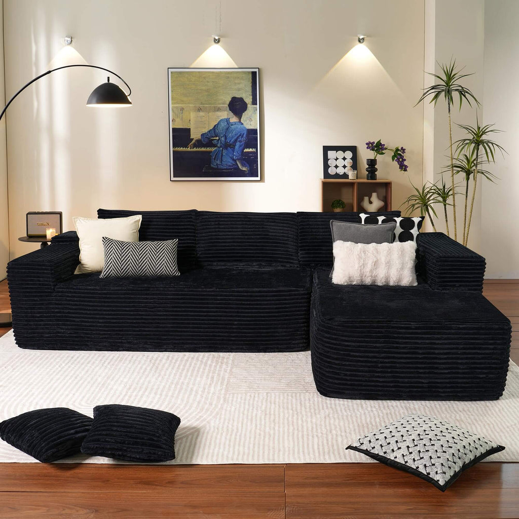 💥𝗟𝗶𝗺𝗶𝘁𝗲𝗱 𝗧𝗶𝗺𝗲 𝗢𝗳𝗳𝗲𝗿💖 Modular couch L-Shaped Sectional Sofa Set