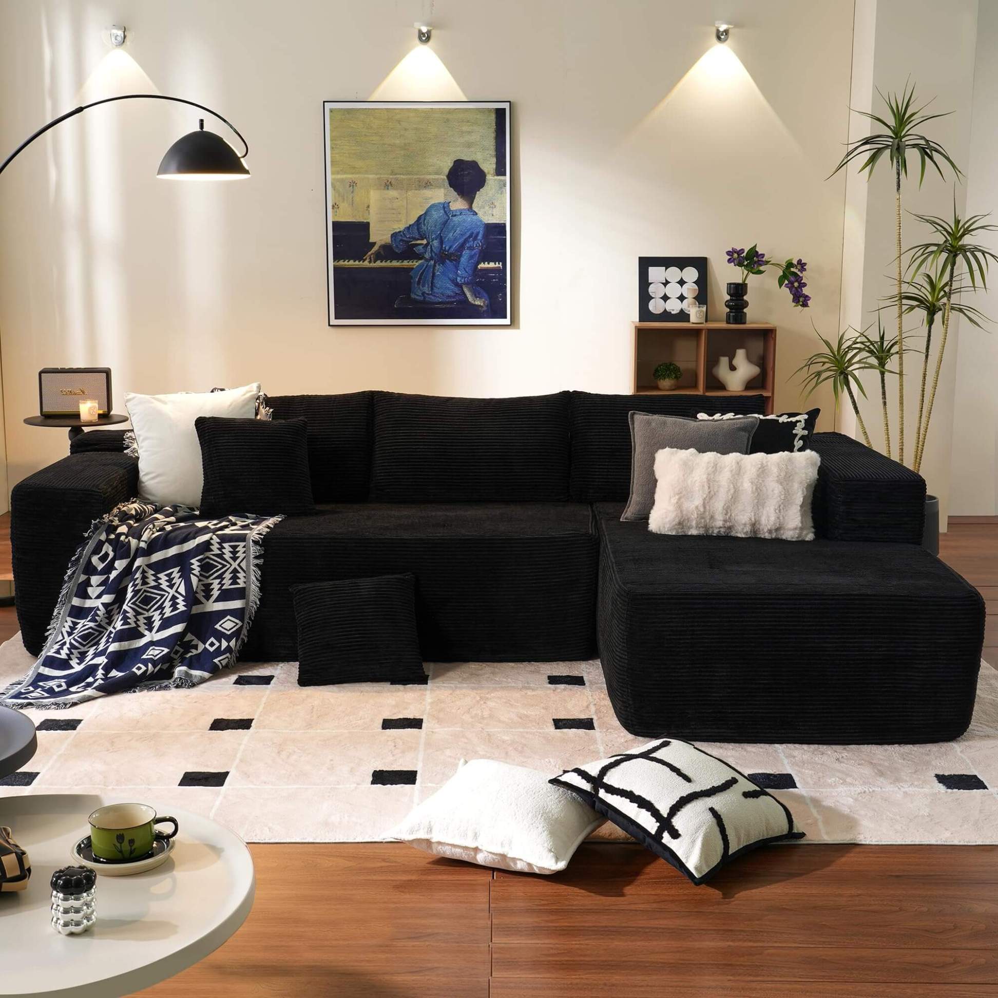 🛋️ Modular couch L-Shaped Sectional Sofa Set ✨