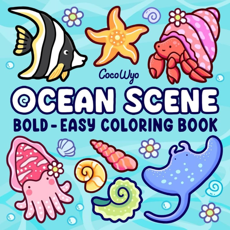 CUTE & COMFY COLORING BOOK