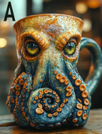 Cthulhu-Inspired Pirate Mug