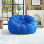 🎉74.8'' Modern Loveseat Sofa, 2 Seater Mesh Fabric Love Seat Floor Sofa