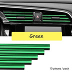 Chrome Styling Moulding Car Air Vent Trim Strip