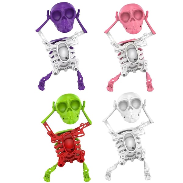 Dancing and Swinging 3D Skull Toy