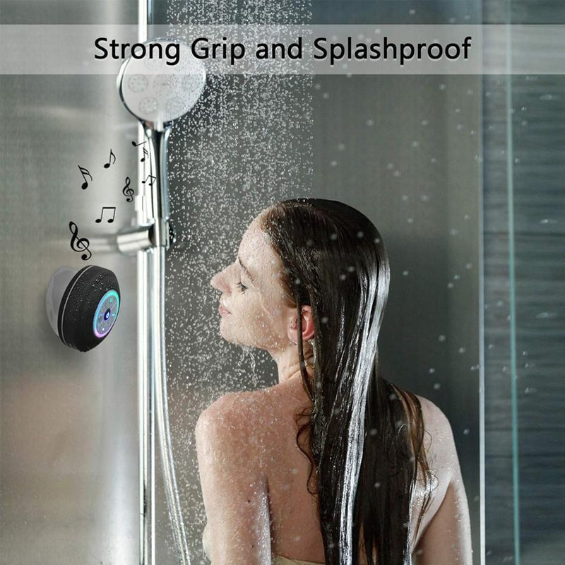Christmas Pre-sale SAVE 49%🎄Bathroom Waterproof Wireless Bluetooth Speakers with LED Light