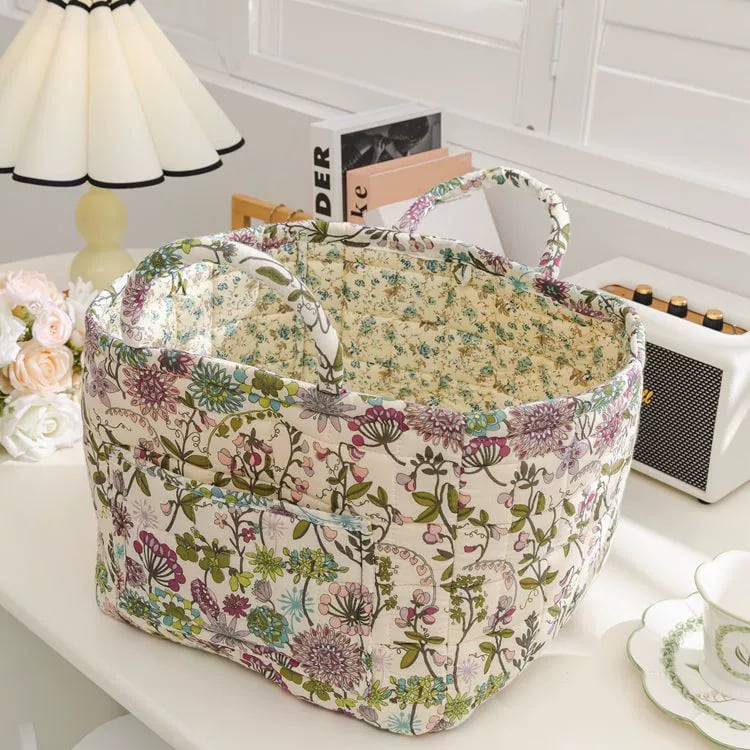 Boho Fabric Storage Basket-Your Secret Weapon for a Happier Home