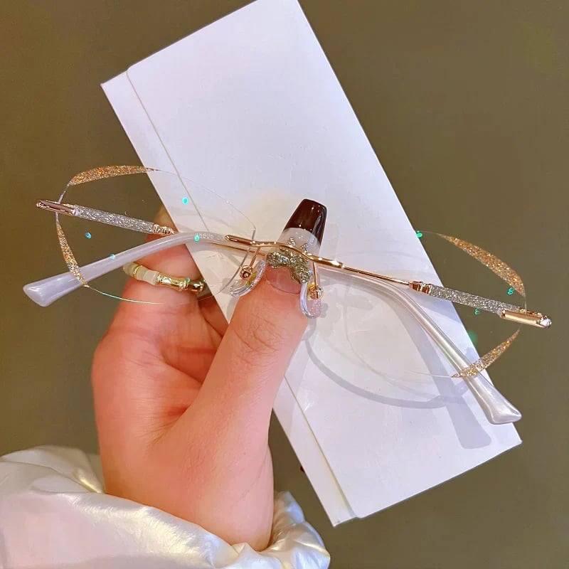 2023 New Sapphire high hardness anti blue light intelligent dual focus reading glasses