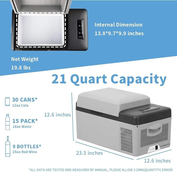 C20 Portable Car Freezer