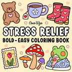 CUTE & COMFY COLORING BOOK
