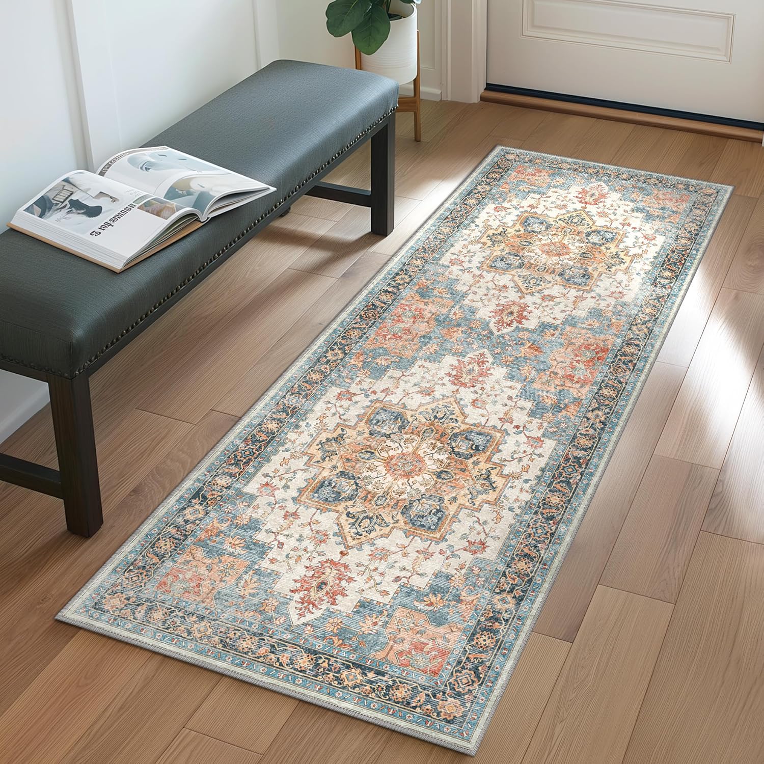 Bohemian Washable Non-Slip Kitchen Mats
