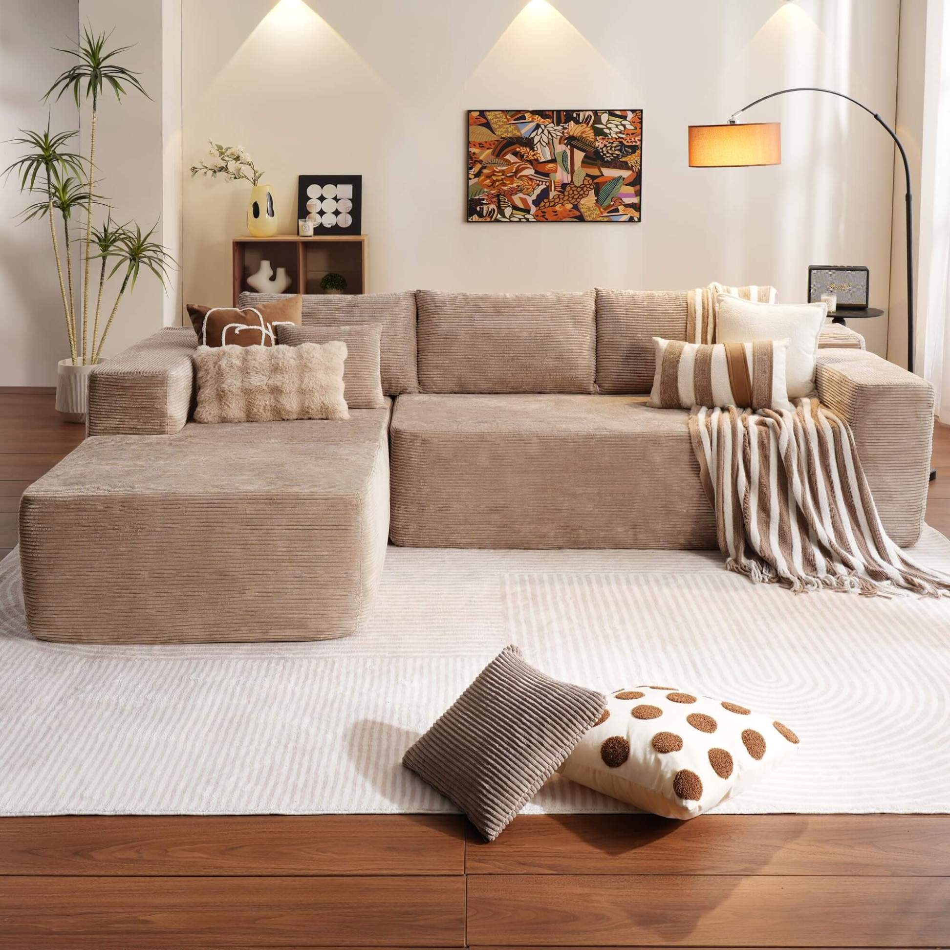 🛋️ Modular couch L-Shaped Sectional Sofa Set ✨