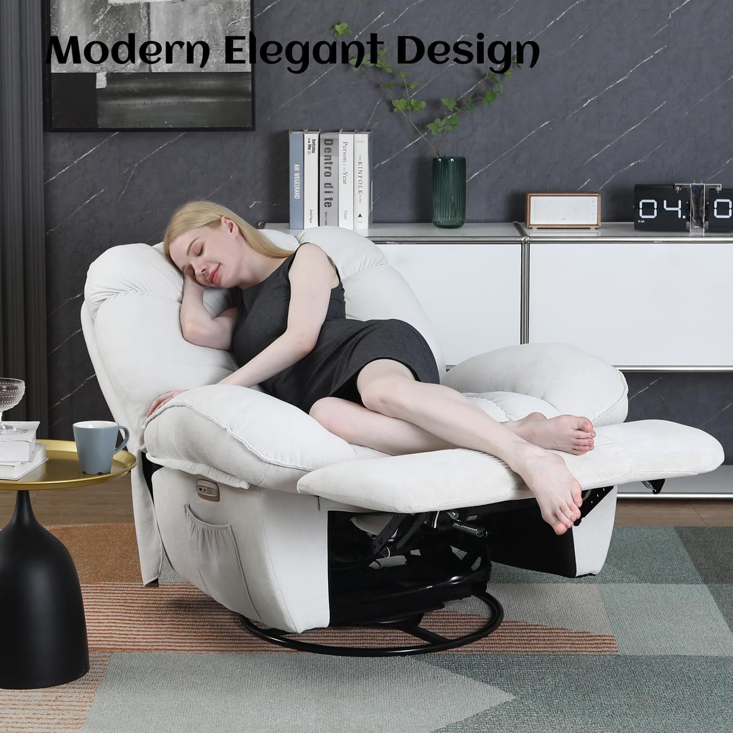 Multi-Function Electric Massage Chair with Heating and USB