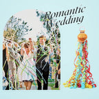 Colorful Hand Held Streamer No Mess Paper Crackers