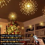 Christmas Pre-sale SAVE 49%🎄Hanging Starburst Fairy Lights for Christmas