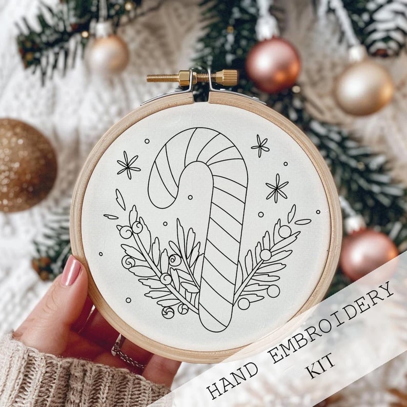 Christmas Embroidery KIT(DIY)