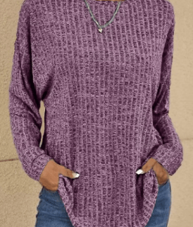 Casual Long-Sleeved Top