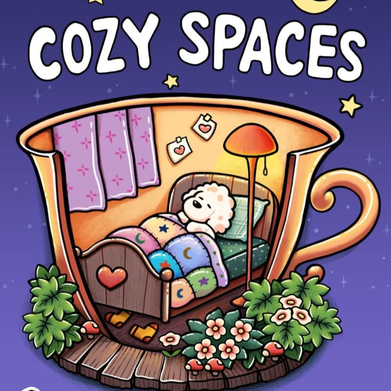 CUTE & COMFY COLORING BOOK