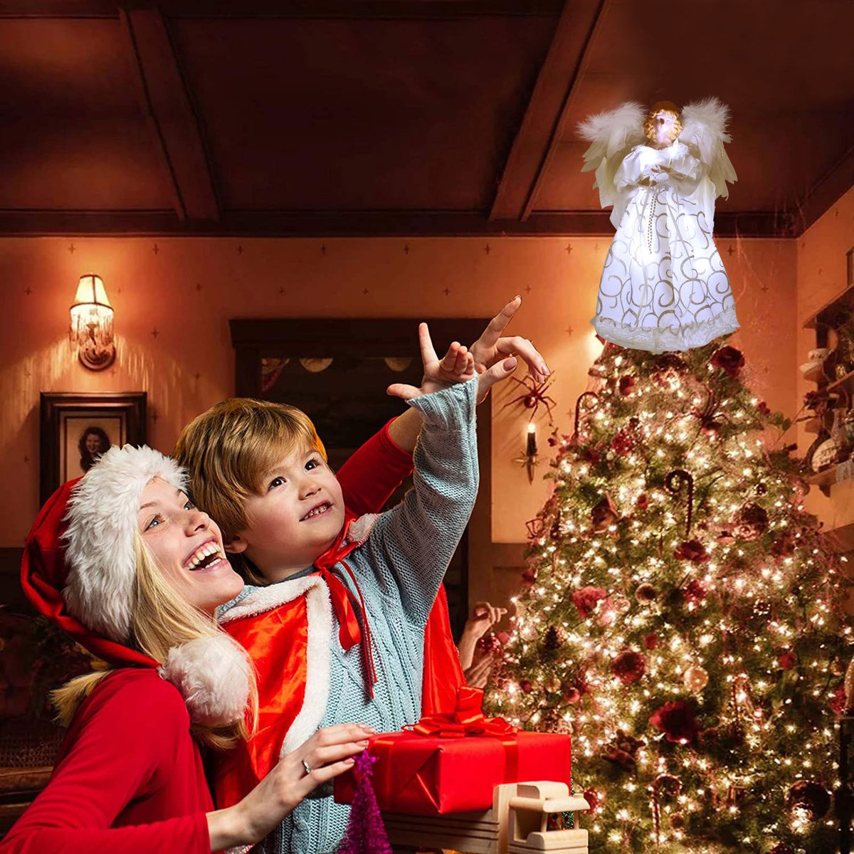 Animated Tree Topper - Celestial Angel💖