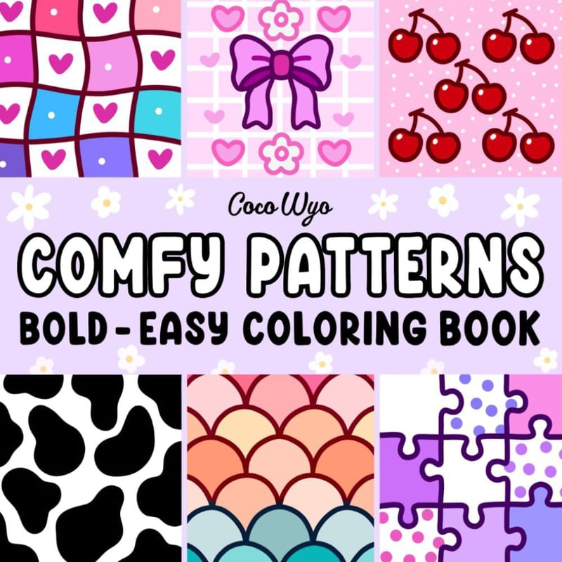 CUTE & COMFY COLORING BOOK