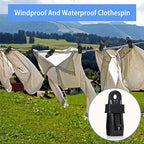 Adjustable robust locking handle clip