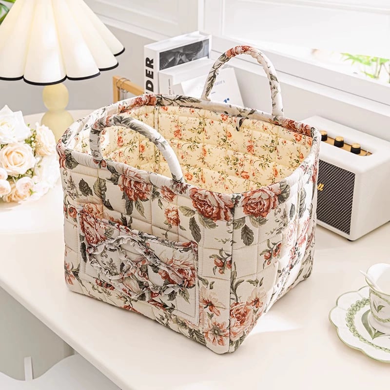 Boho Fabric Storage Basket-Your Secret Weapon for a Happier Home