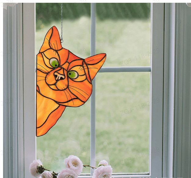 Color cat decoration😸😸