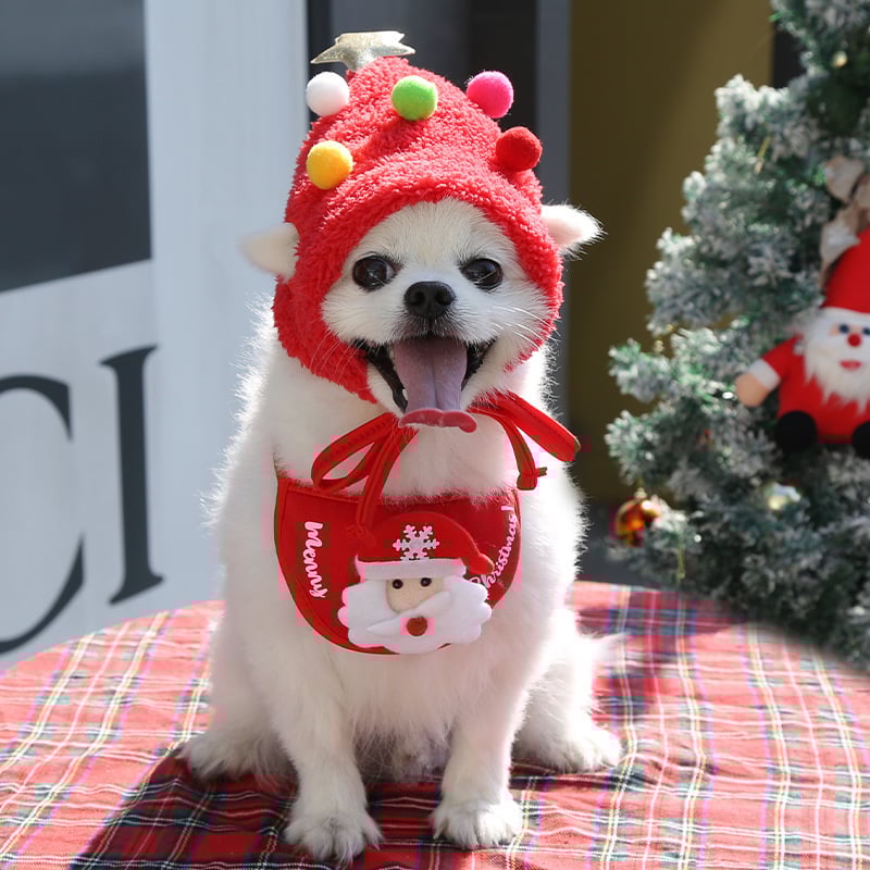 (🎅CHRISTMAS HOT SALE-49% OFF)Adorable Christmas Tree Pom-Pom Hat
