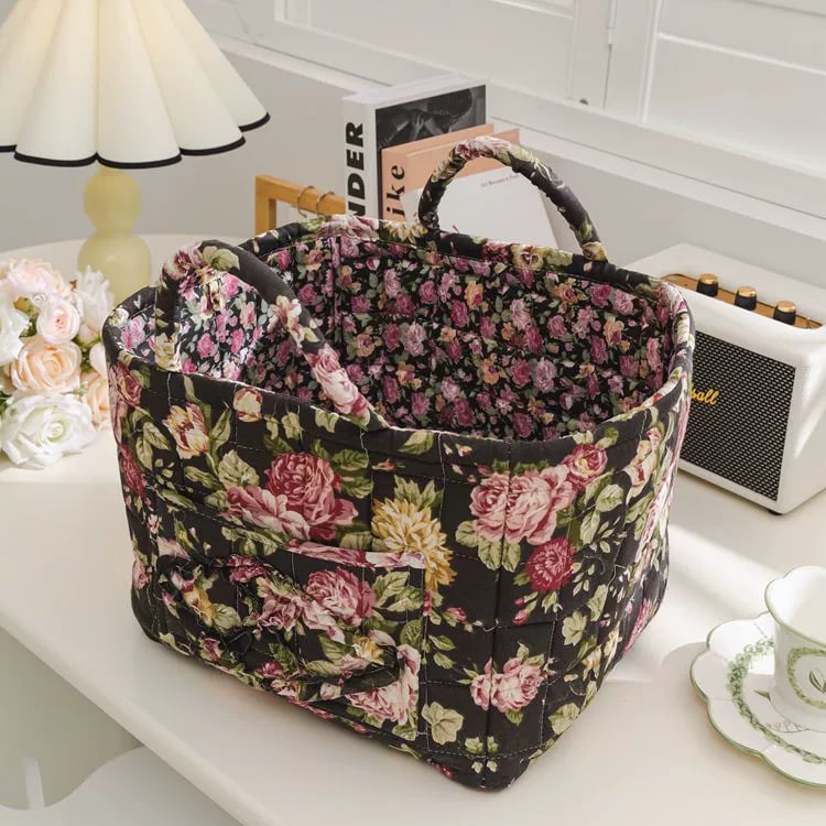 Boho Fabric Storage Basket-Your Secret Weapon for a Happier Home