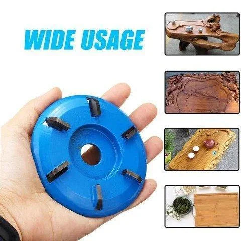 (🎁New Year Hot Sale-30% OFF) 6 Teeth Wood Carving Disc
