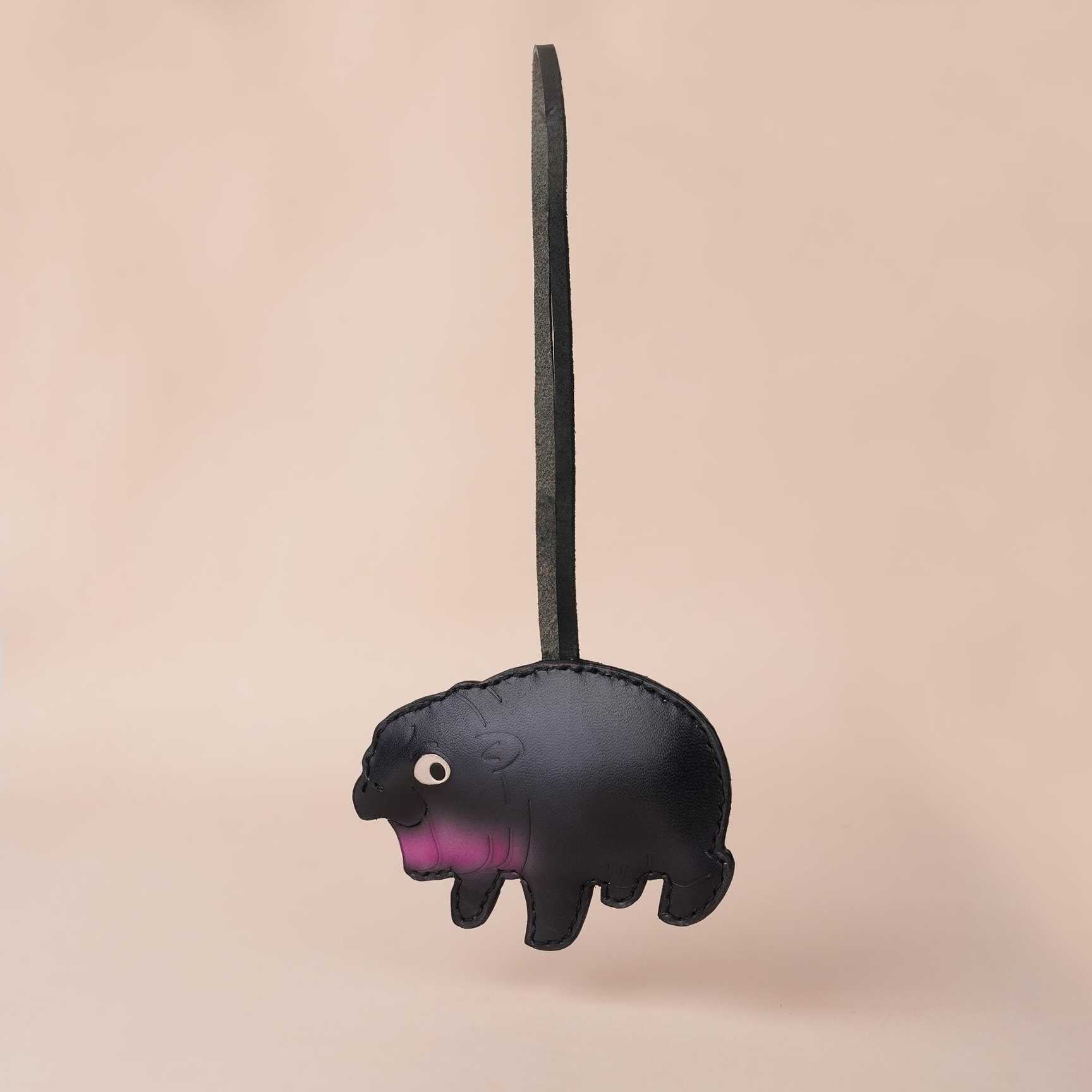 Cute Pygmy Hippo Bag Charm