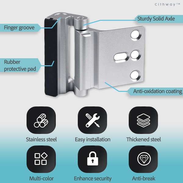 Cithway High-Security Metal Door Lock