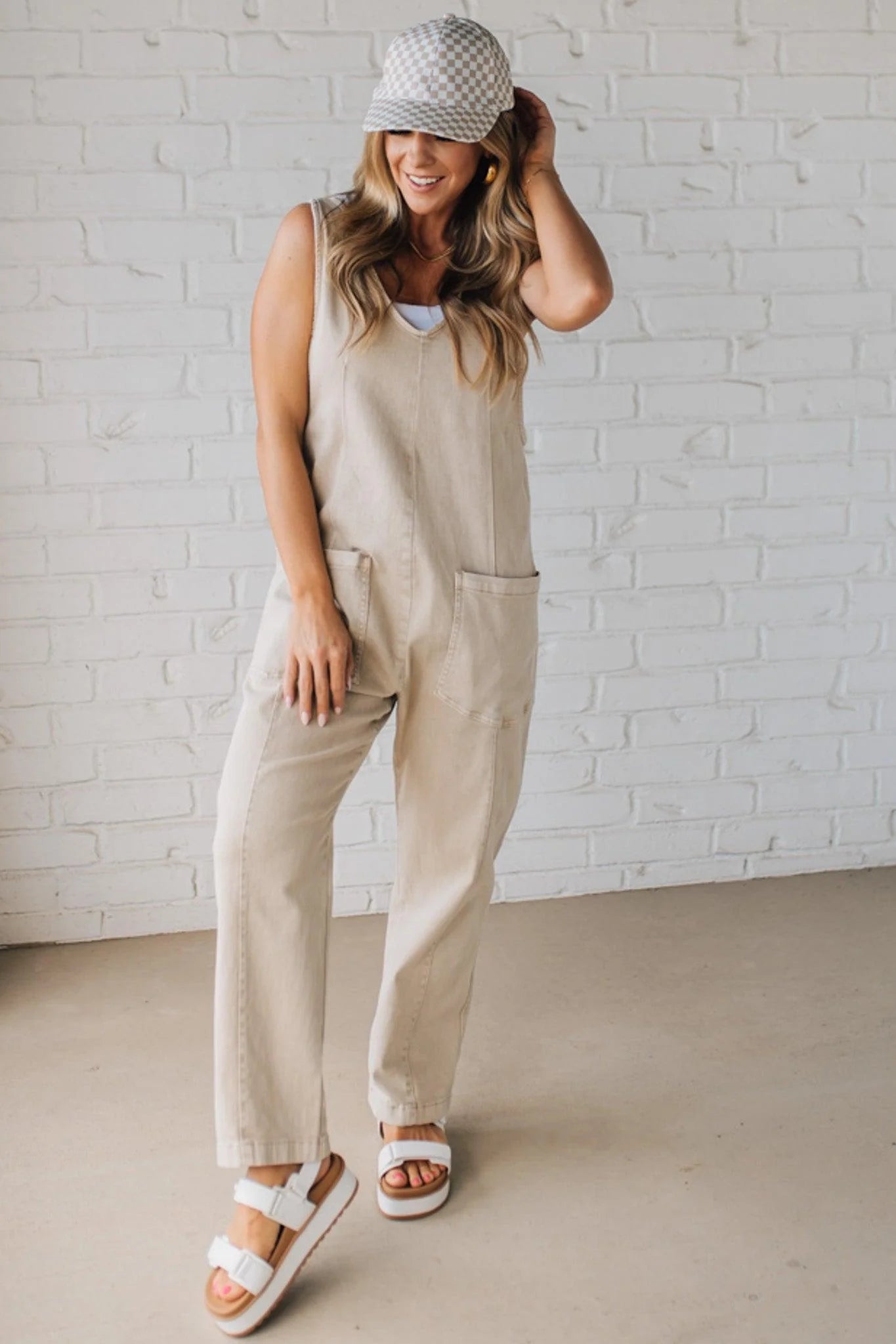 Casual Denim Jumpsuit